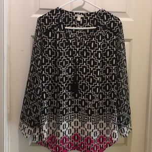 Border print top